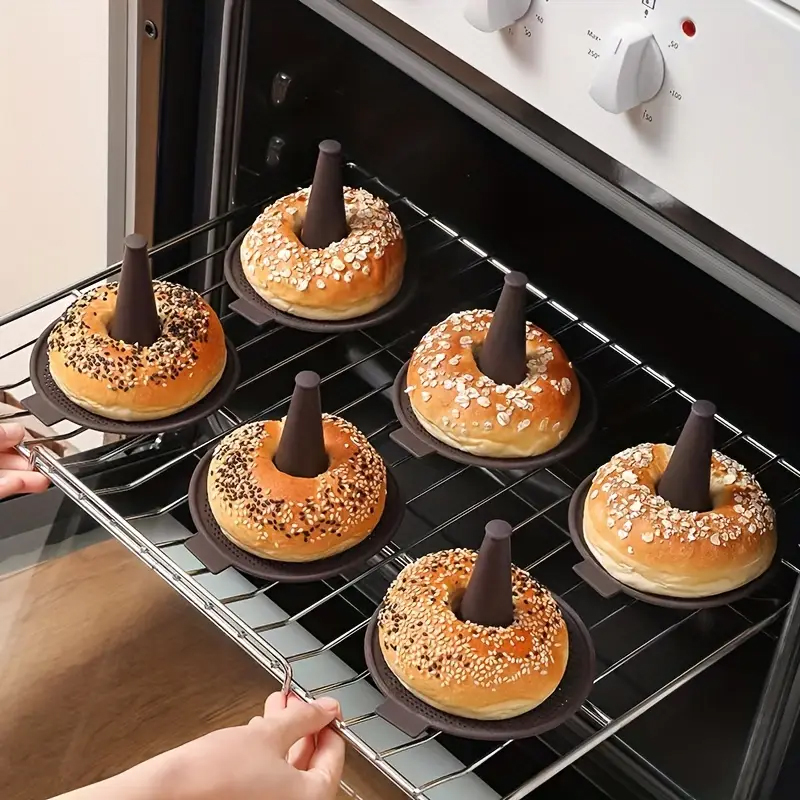 6/12pcs Baking Mold Set Silico - Donut Mold Silicone avis et prix