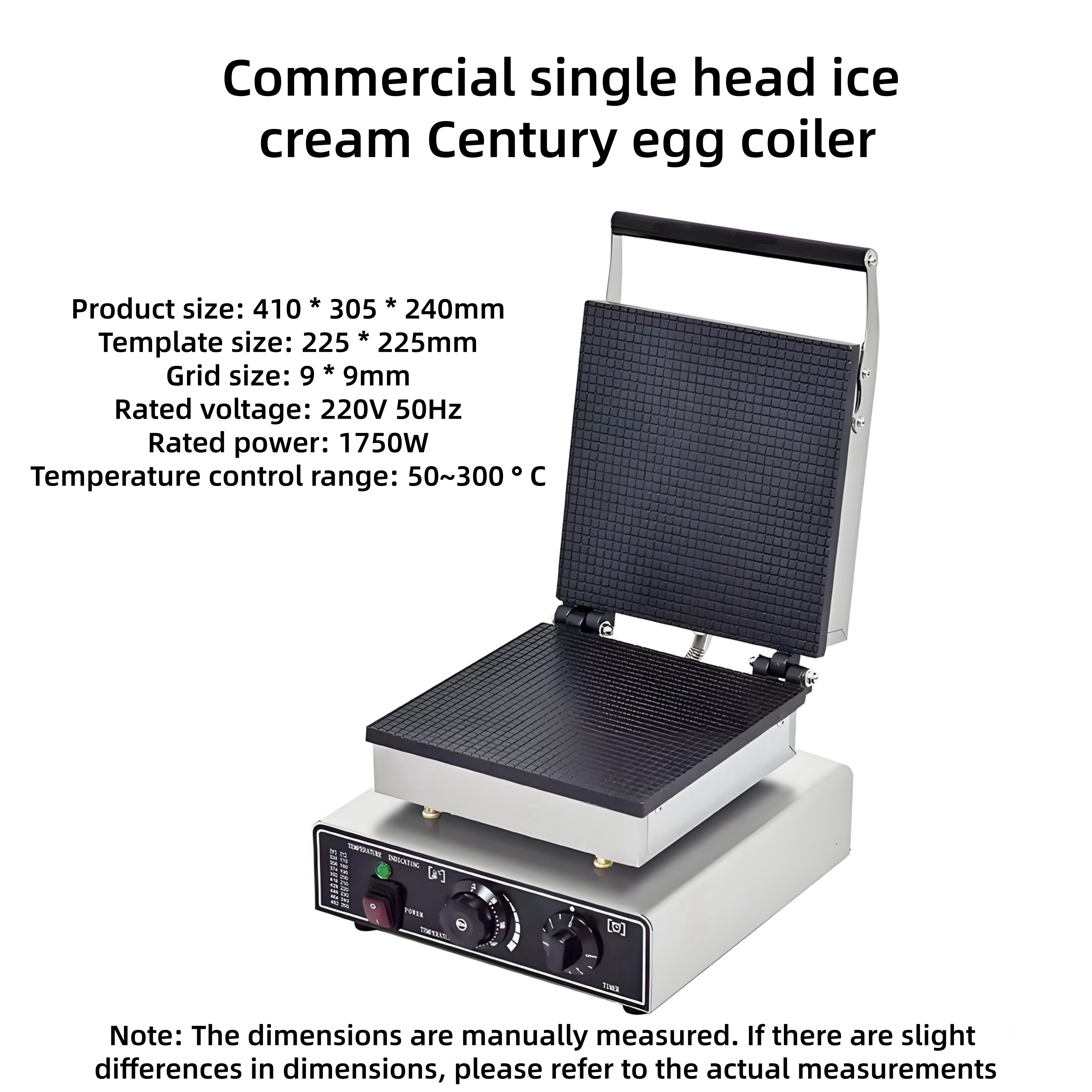 Food tools Commercial New 220V - Waffle Cone Maker avis et prix
