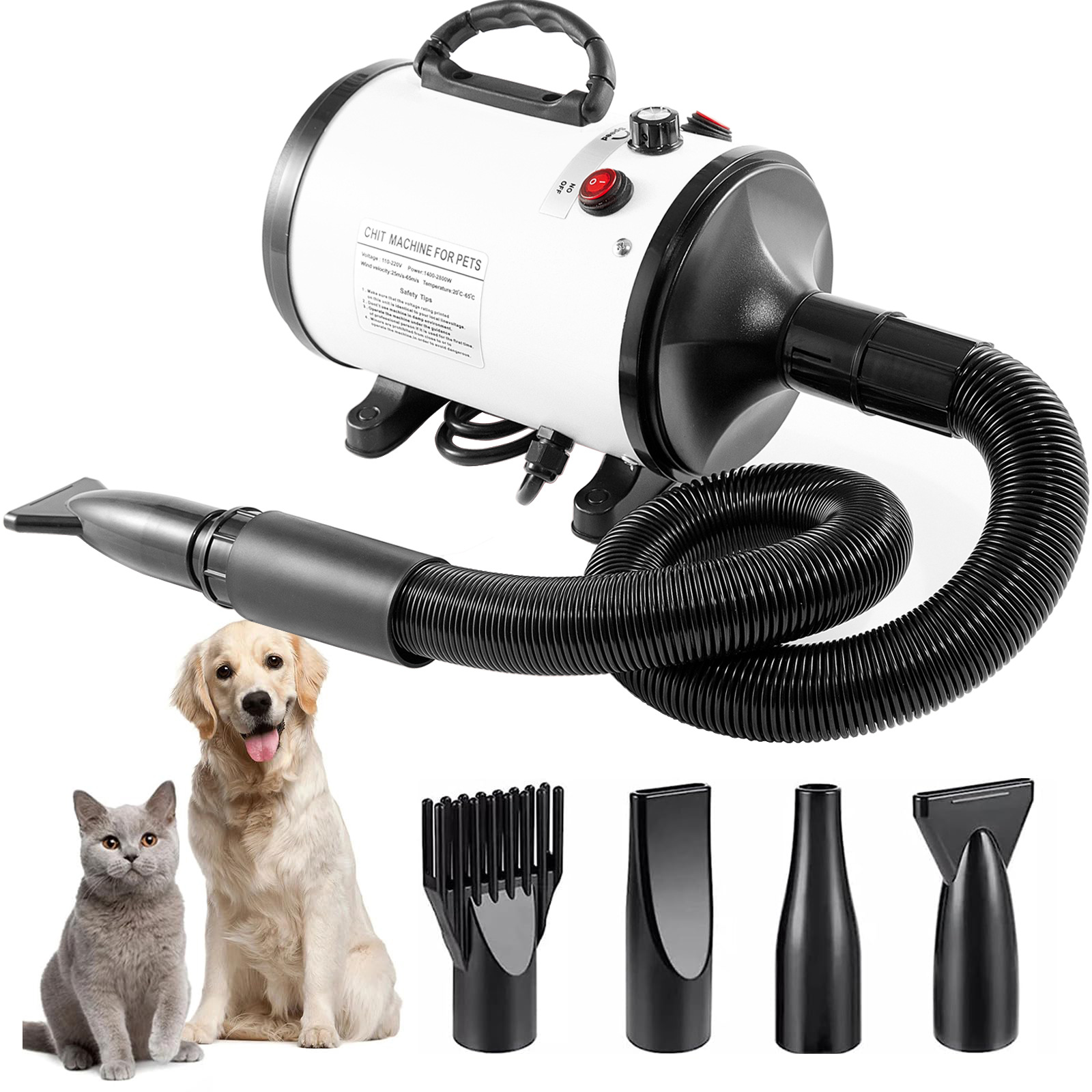 2800W Pet Hair Dryer for Dogs  - Hot Dog Press avis et prix