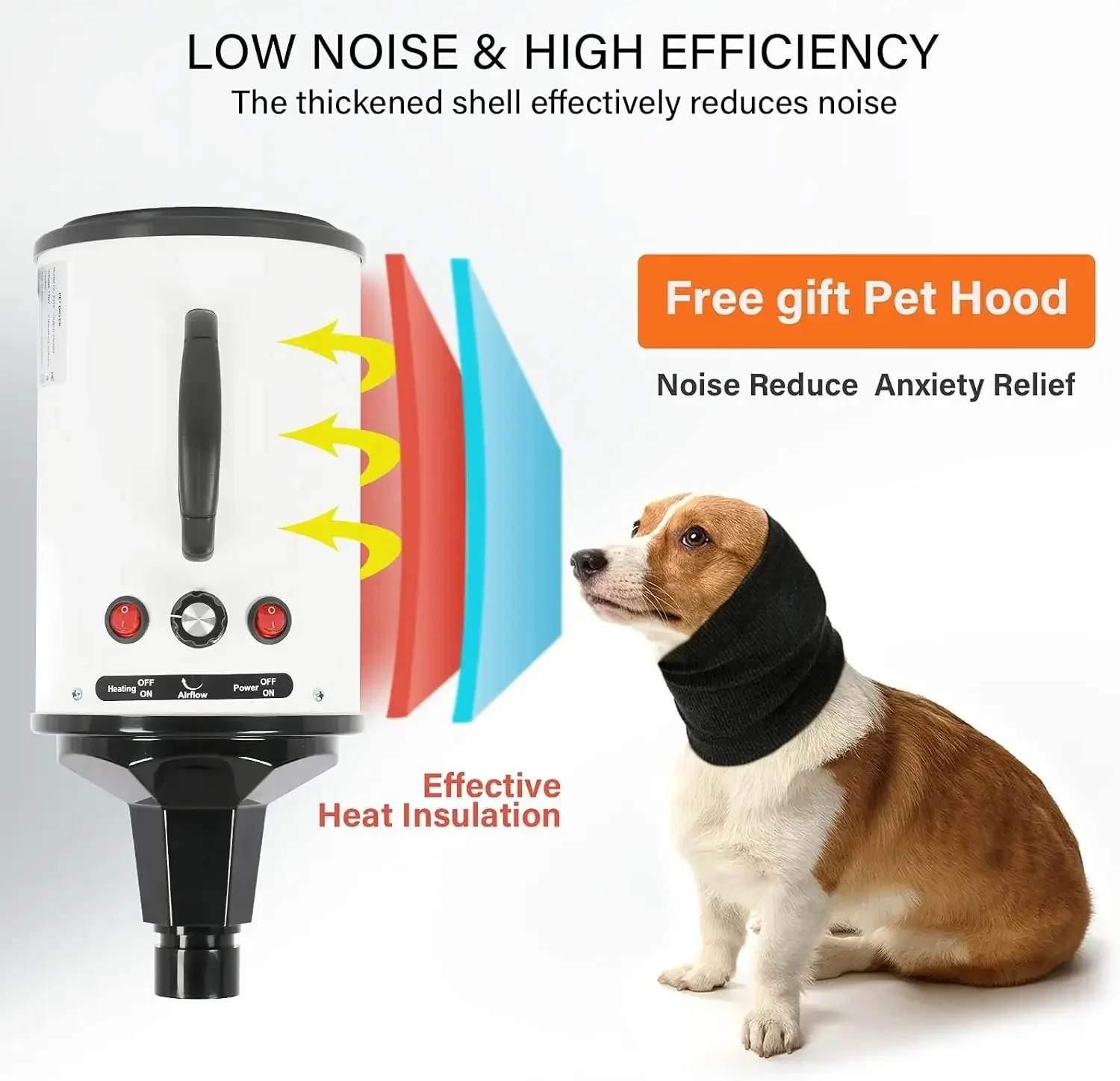 2800W Pet Hair Dryer for Dogs  - Hot Dog Press avis et prix