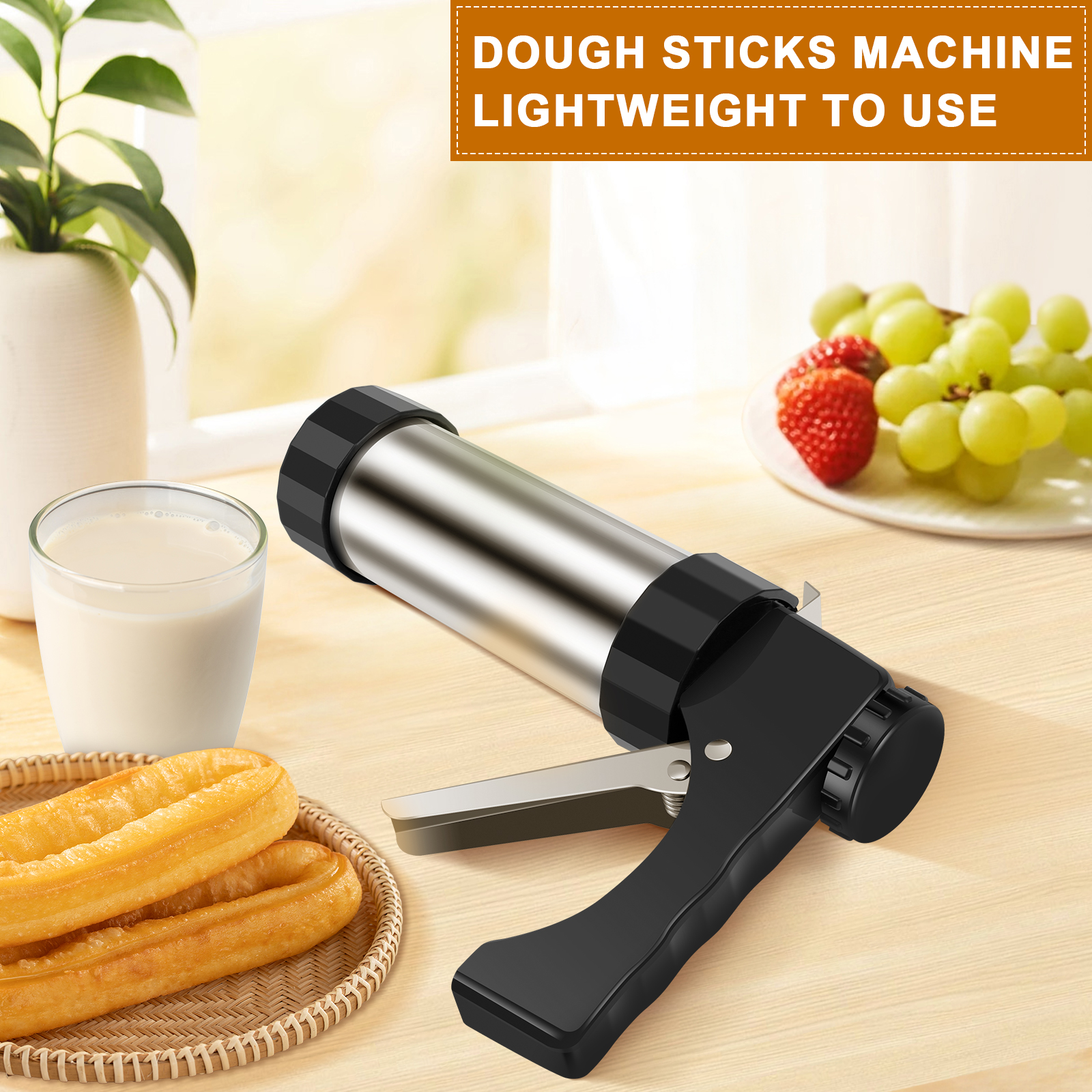 Cookie Press Gun Kit Stainless - Churros Maker Gun avis et prix