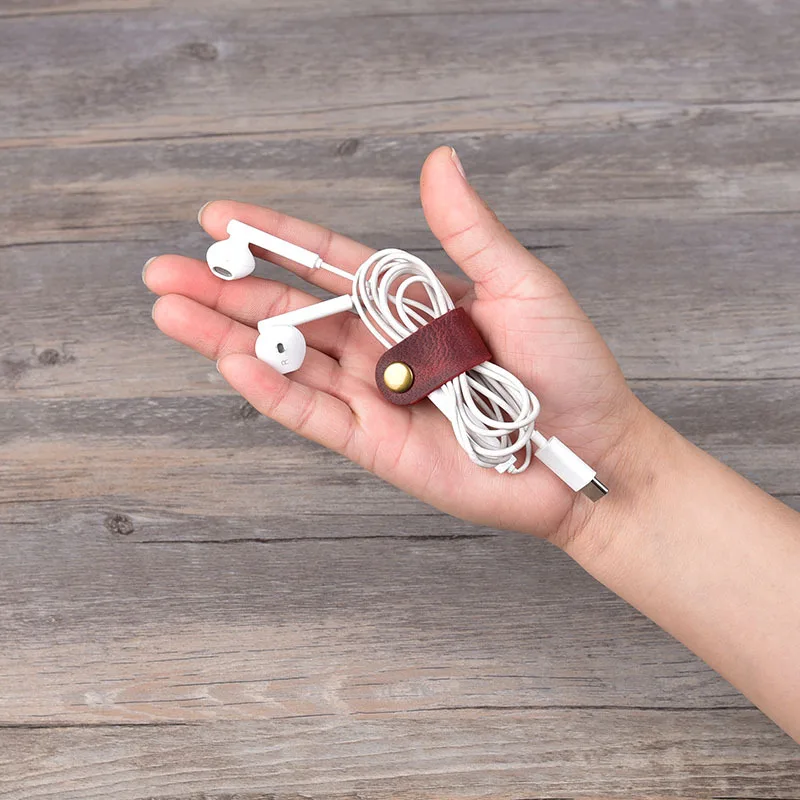 New Genuine Leather Earphone W - Spring Roll Wrapper avis et prix