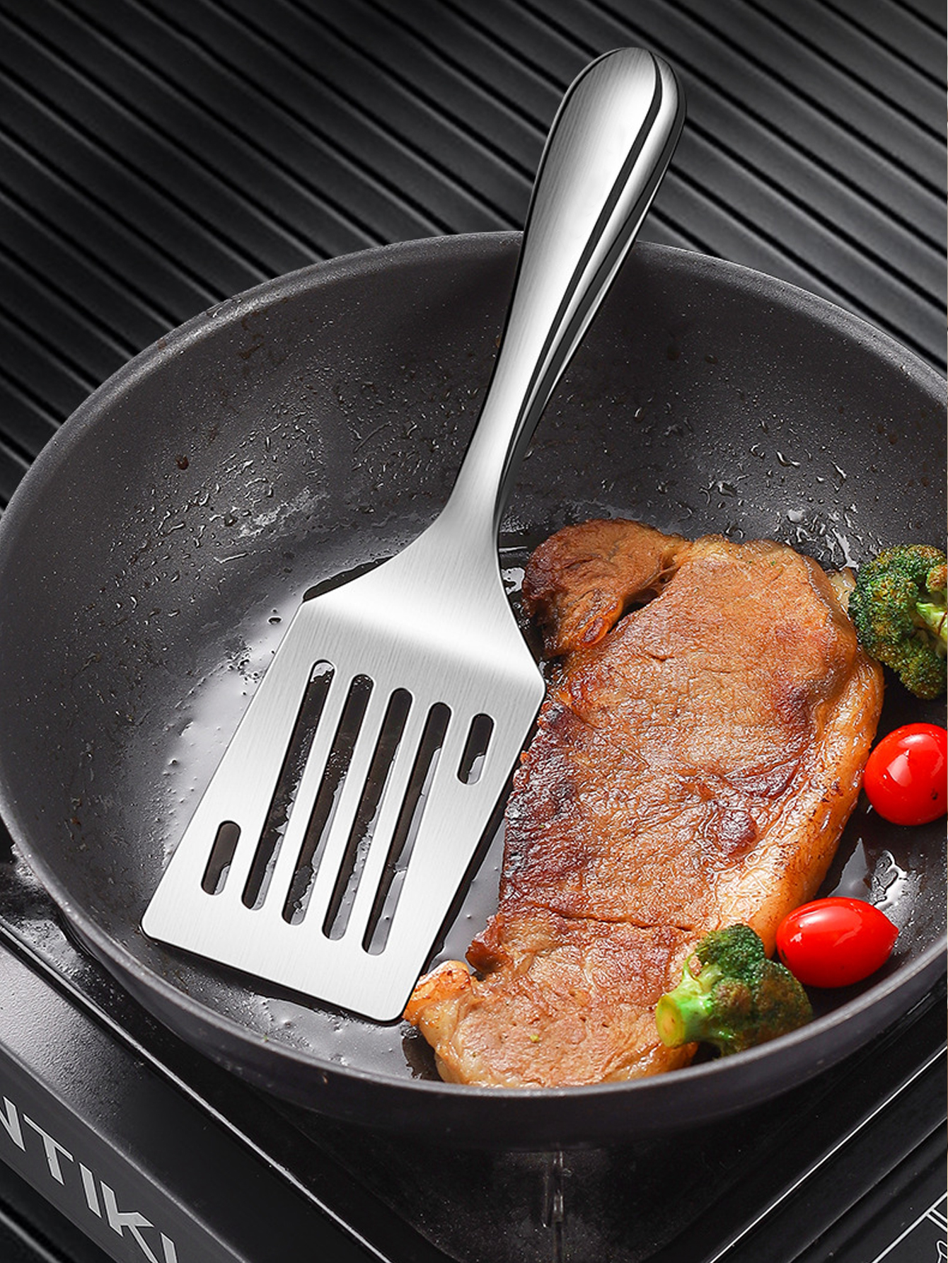 2pc/1pc Small Stainless Steel  - Okonomiyaki Spatula avis et prix