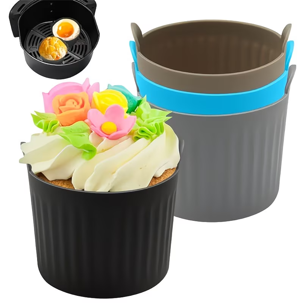 New air fryer baking cup silic - Egg Waffle Pan avis et prix