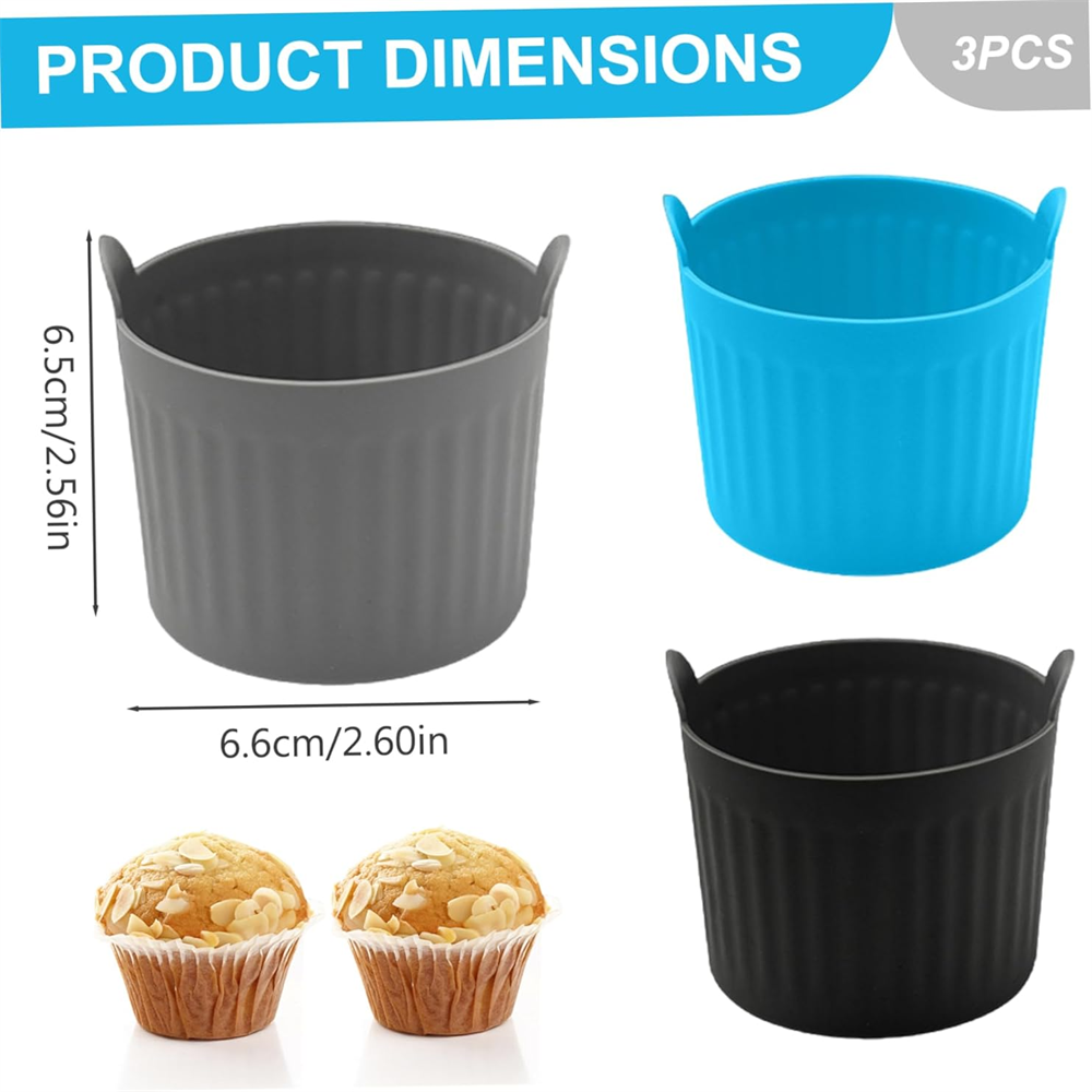 New air fryer baking cup silic - Egg Waffle Pan avis et prix