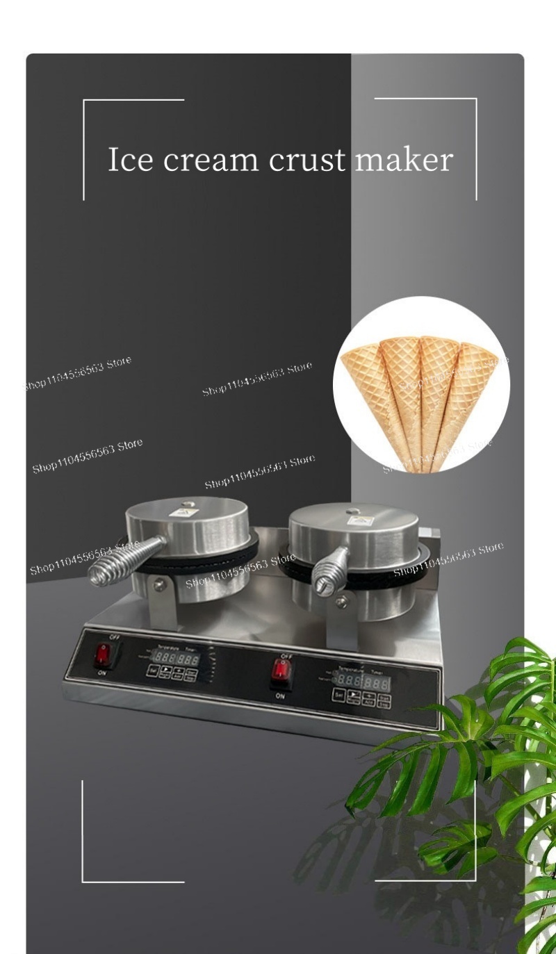 220V Ice Cream Cone & Waffle M - Waffle Cone Maker avis et prix