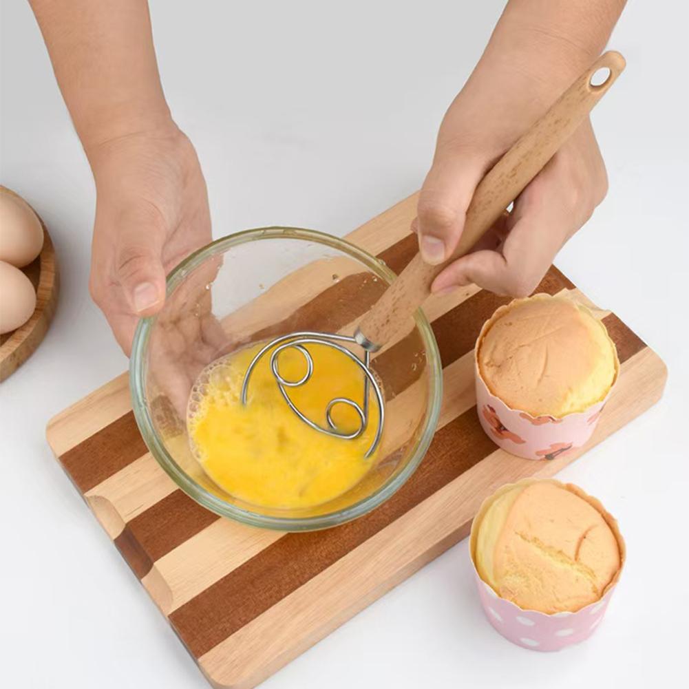 Cake Tools Danish Dough Whisk  - Danish Pancake Pan avis et prix
