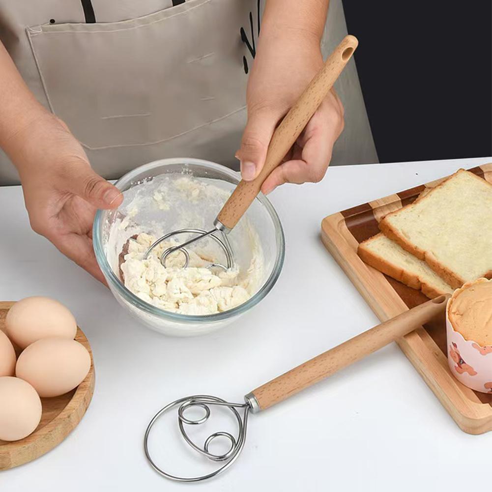 Cake Tools Danish Dough Whisk  - Danish Pancake Pan avis et prix