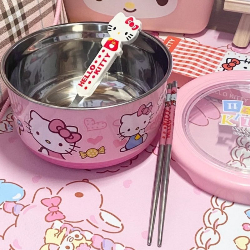 Cute Hello Kitty Stainless Ste - Dim Sum Basket avis et prix