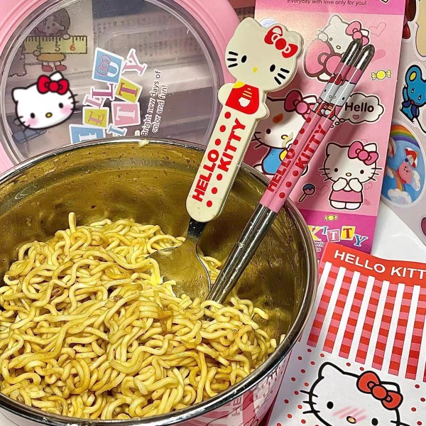 Cute Hello Kitty Stainless Ste - Dim Sum Basket avis et prix