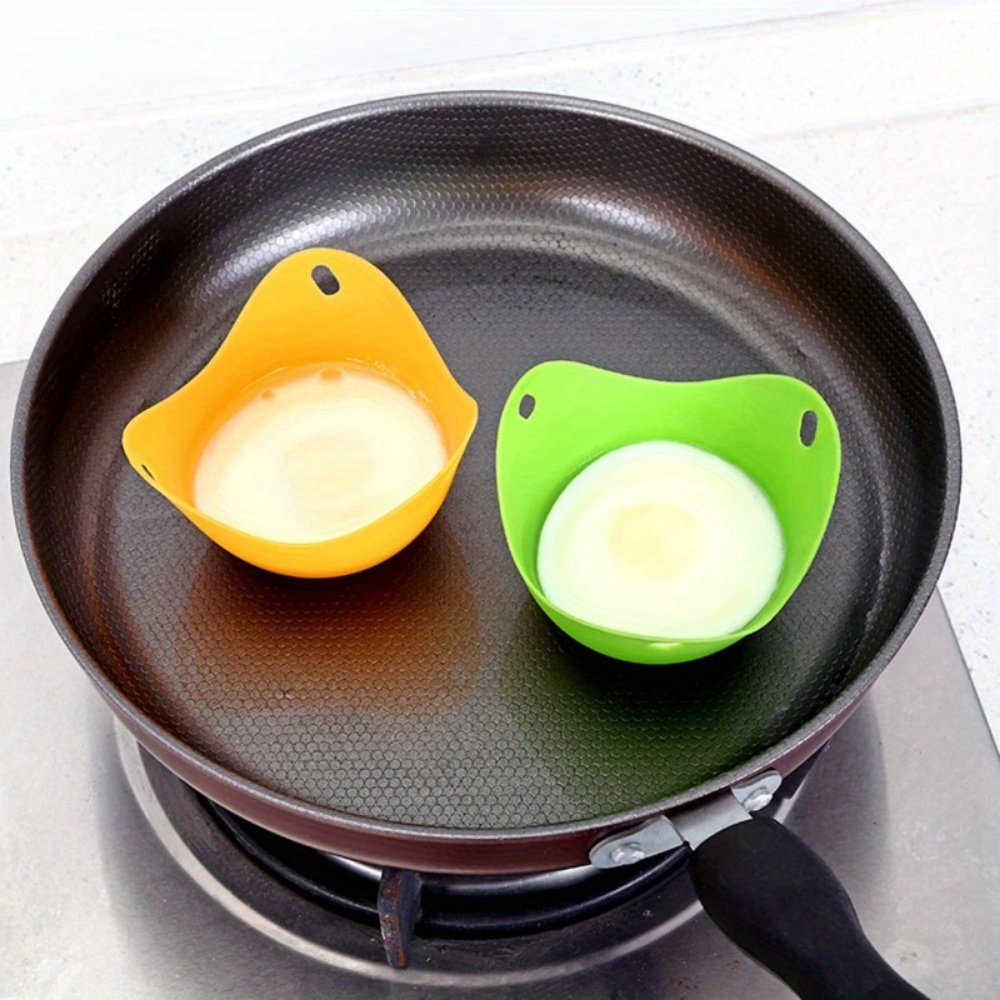 4Pcs Random Colors Egg Poacher - Egg Waffle Pan avis et prix