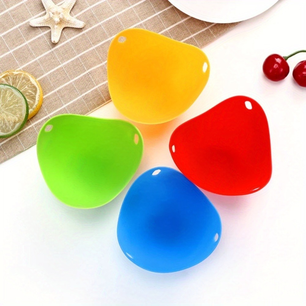 4Pcs Random Colors Egg Poacher - Egg Waffle Pan avis et prix