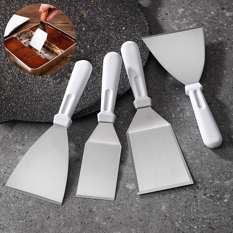 Stainless Steel Cake Spatula W - Okonomiyaki Spatula avis et prix
