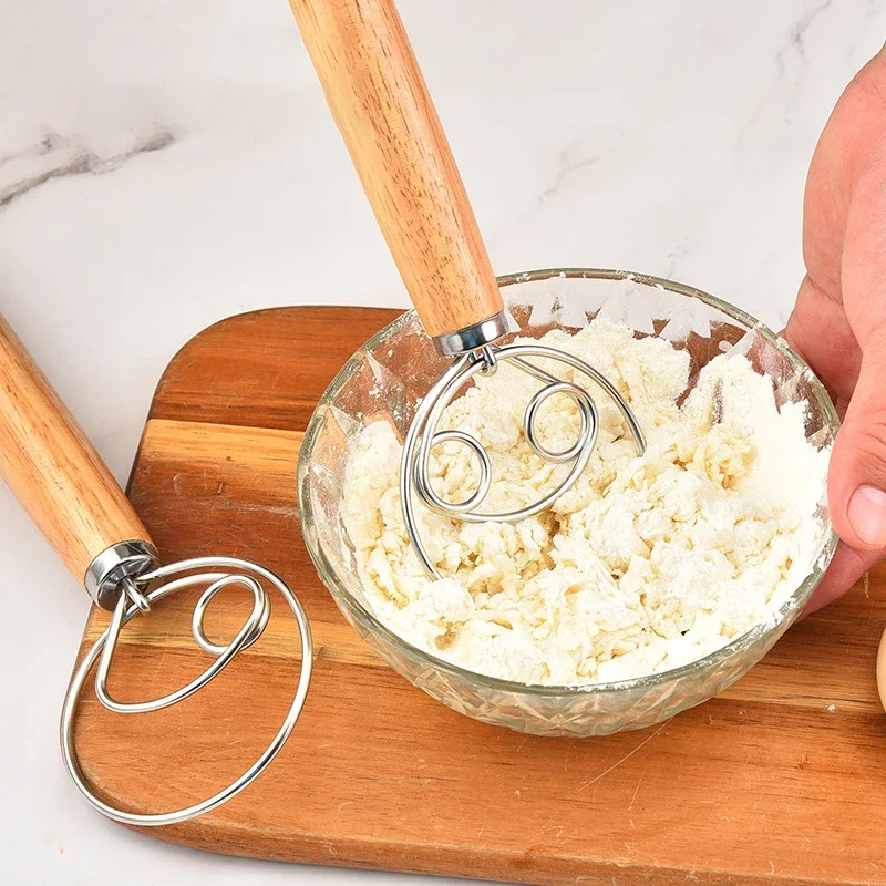 Danish Dough Whisk Stainless S - Danish Pancake Pan avis et prix