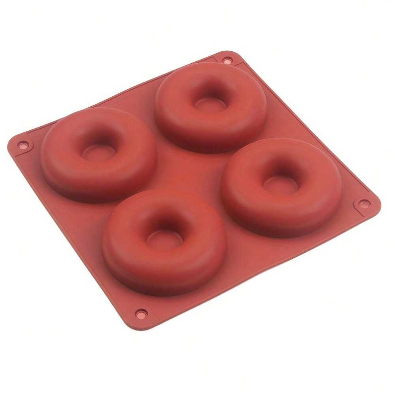 1PC 4 Holes Donut Silicone Mol - Donut Mold Silicone avis et prix