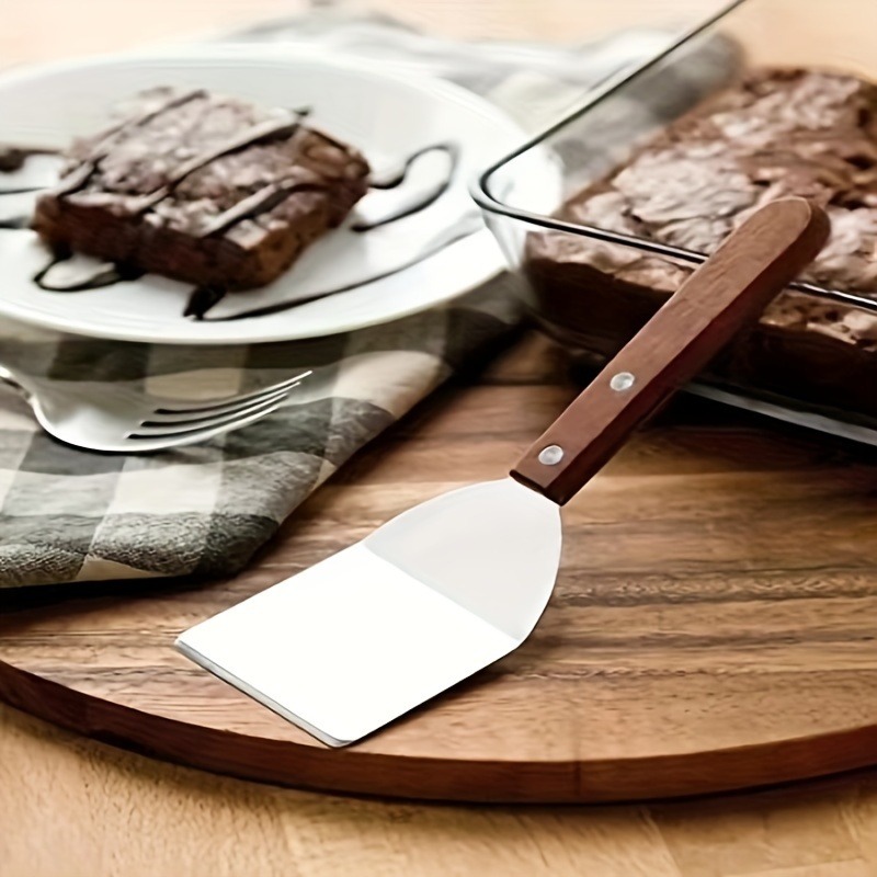 1pc, Brownie Spatula, Metal Br - Okonomiyaki Spatula avis et prix