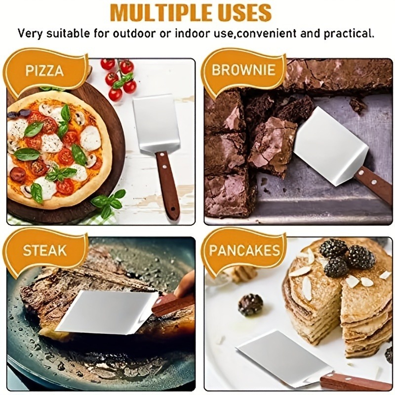 1pc, Brownie Spatula, Metal Br - Okonomiyaki Spatula avis et prix