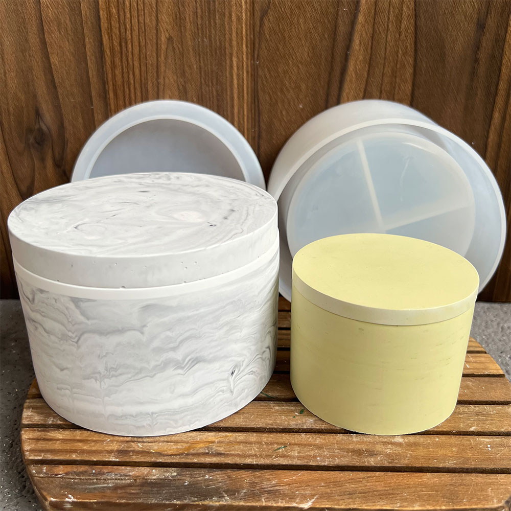 Round Cement Candle Canister S - Potsticker Mold avis et prix