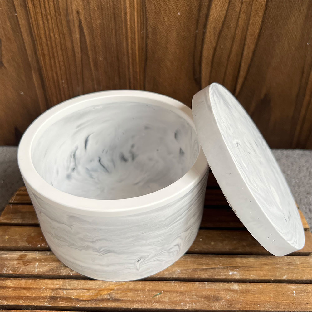 Round Cement Candle Canister S - Potsticker Mold avis et prix