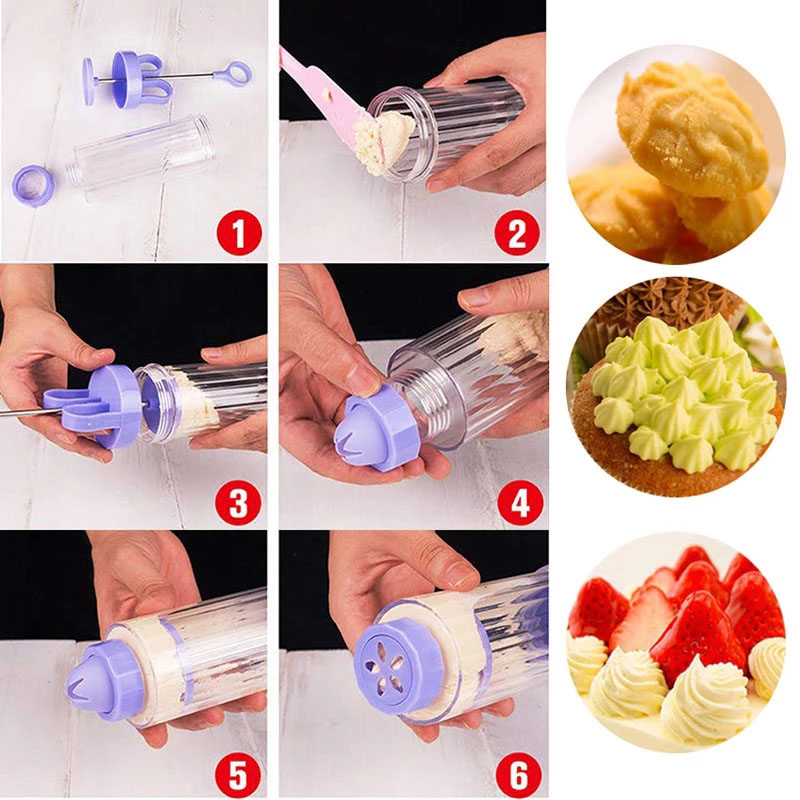BOZZH DIY Manual Cookie Press  - Churros Maker Gun avis et prix