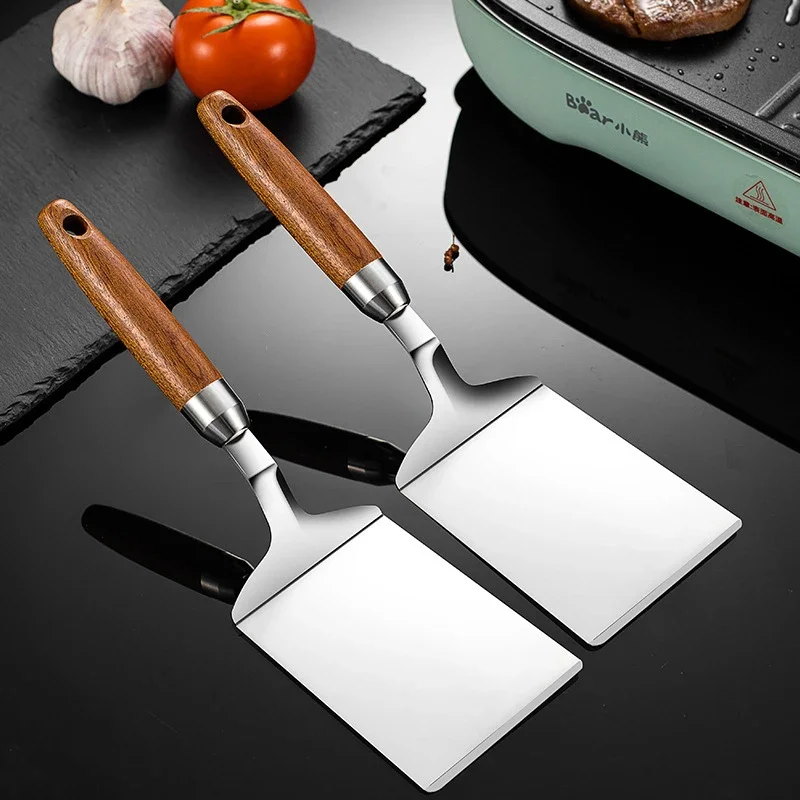 Stainless Steel Square Head St - Okonomiyaki Spatula avis et prix