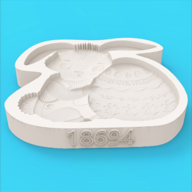 Easter Egg-Holding Bunny Silic - Bunny Cake Mold avis et prix