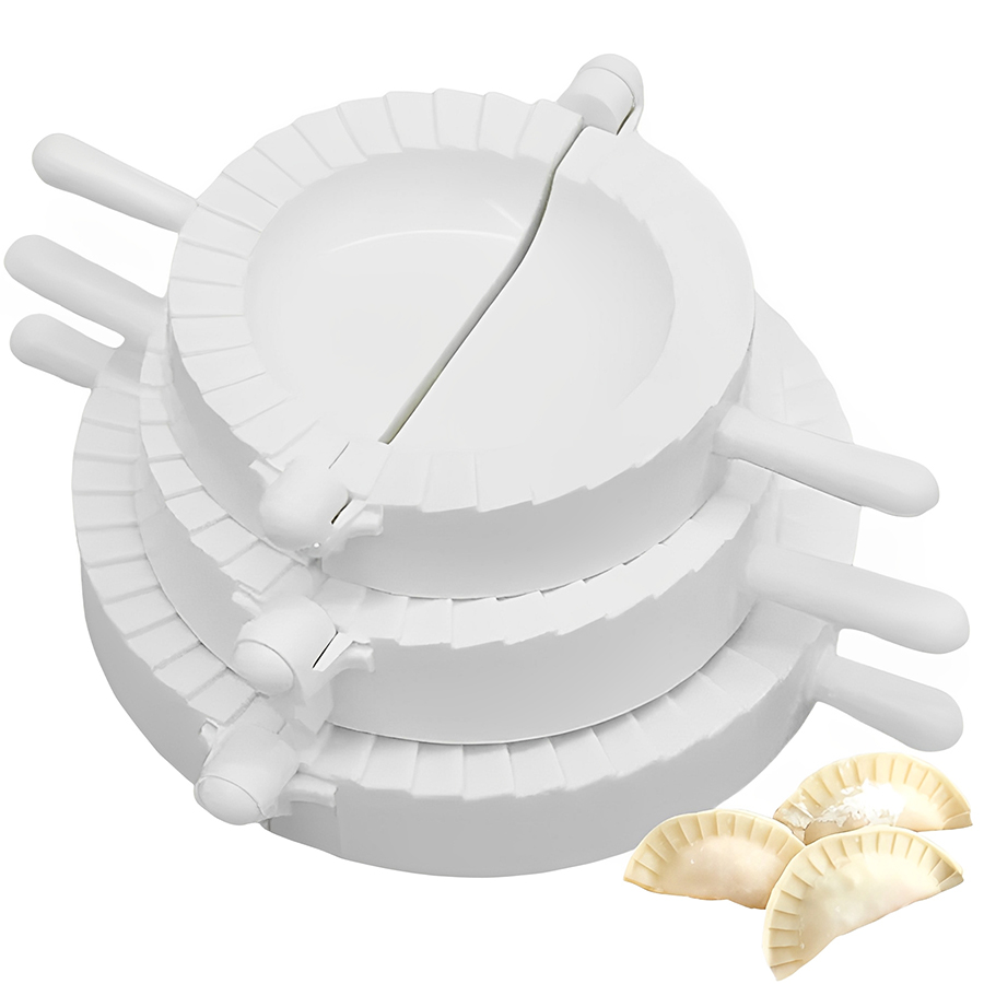 3pcs/set 7-10cm Plastic Dumpli - Dumpling Press Set avis et prix