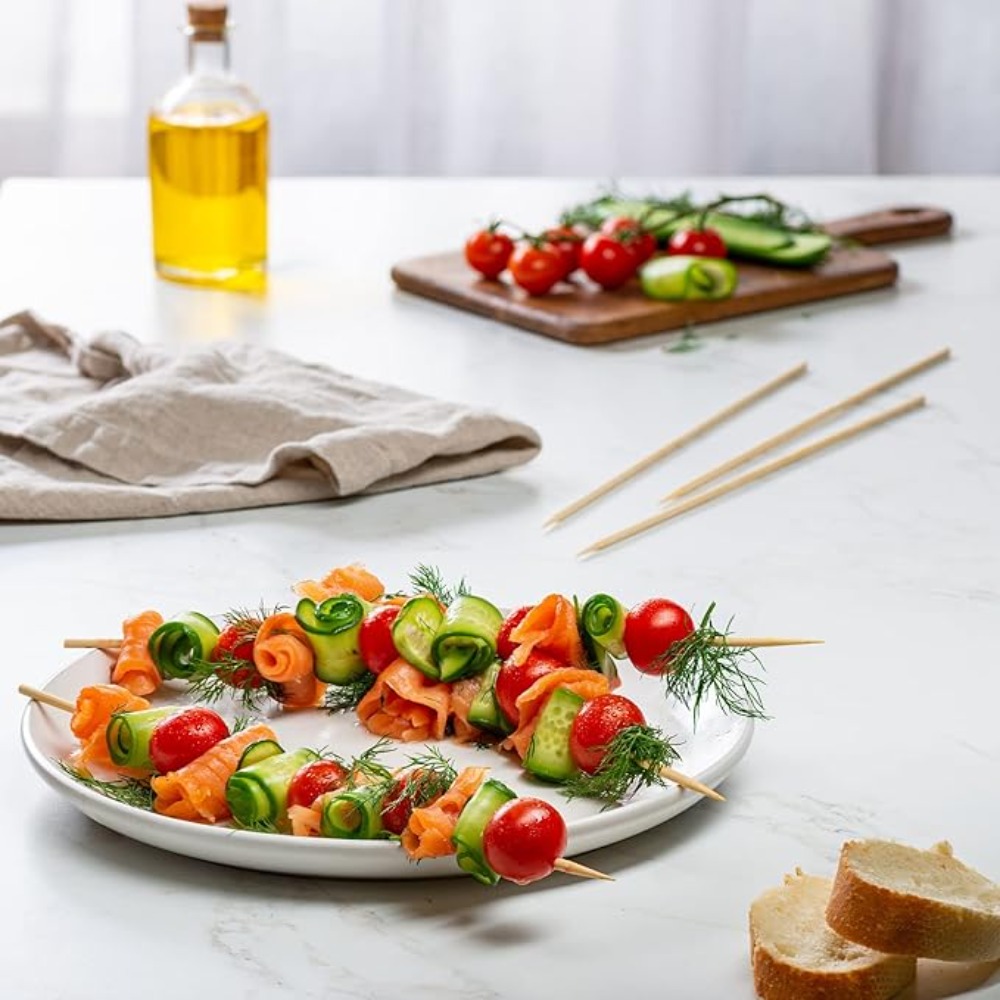 90-1350Pcs BBQ Skewers Bamboo  - Corn Dog Stick avis et prix