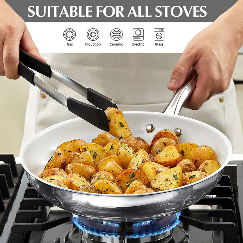 Premium Stainless Steel Frying - Egg Waffle Pan avis et prix