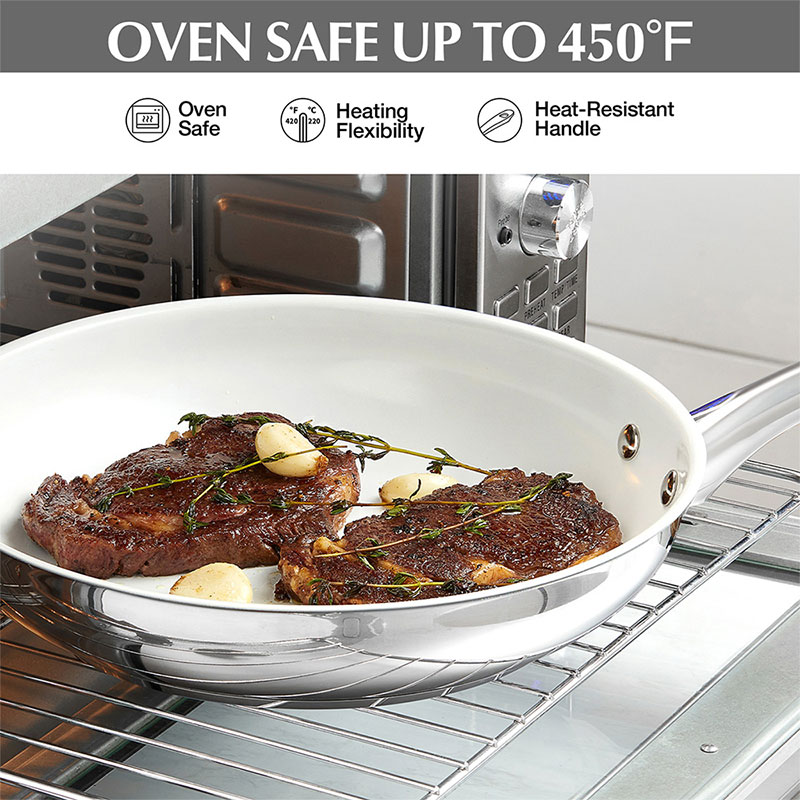 Premium Stainless Steel Frying - Egg Waffle Pan avis et prix