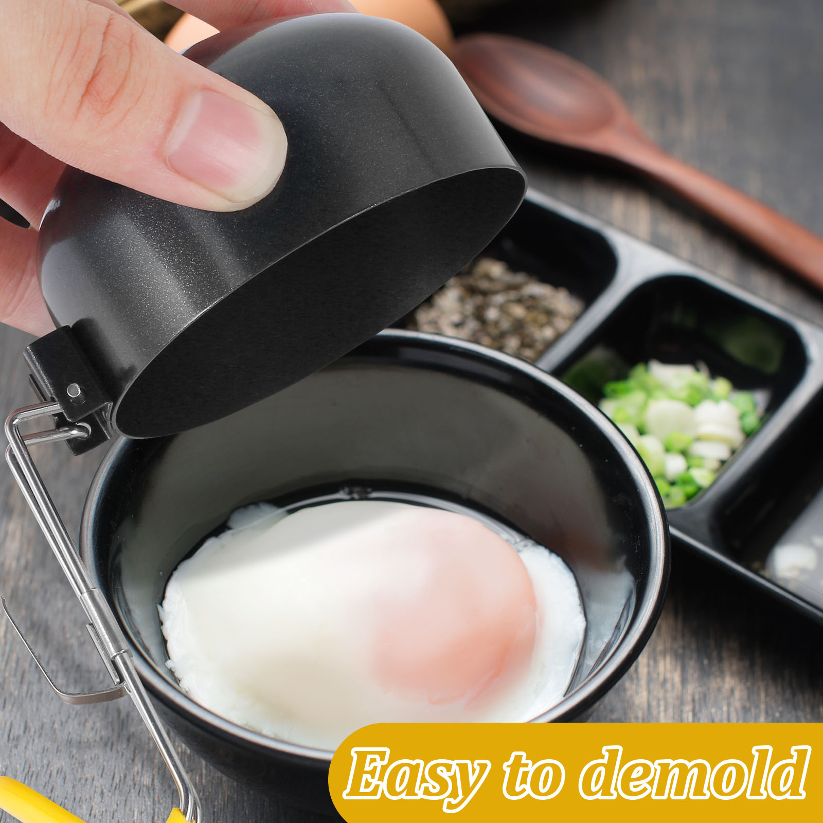 4 Pack Stainless Steel Egg Poa - Mini Pancake Griddle avis et prix